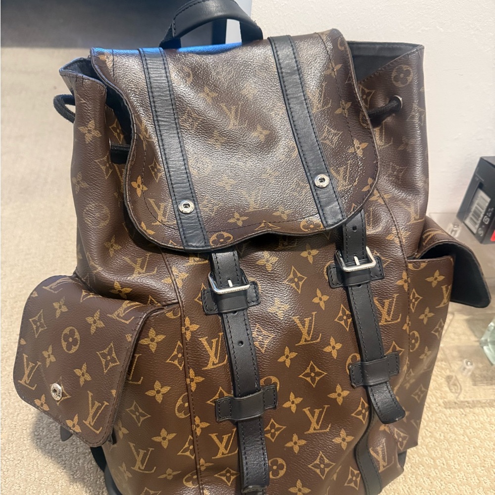 Louis Vuitton Dark Brown Monogram Backpack